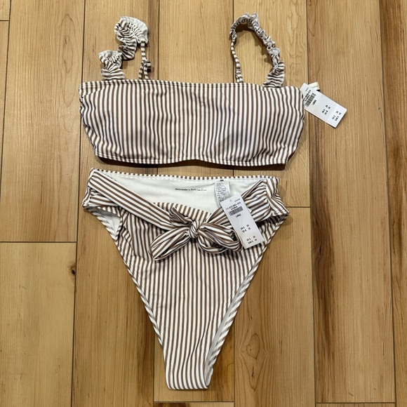 Abercrombie & Fitch Other - Abercrombie & Fitch Striped Bikini Set